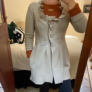 Anthropologie wool sweater/coat